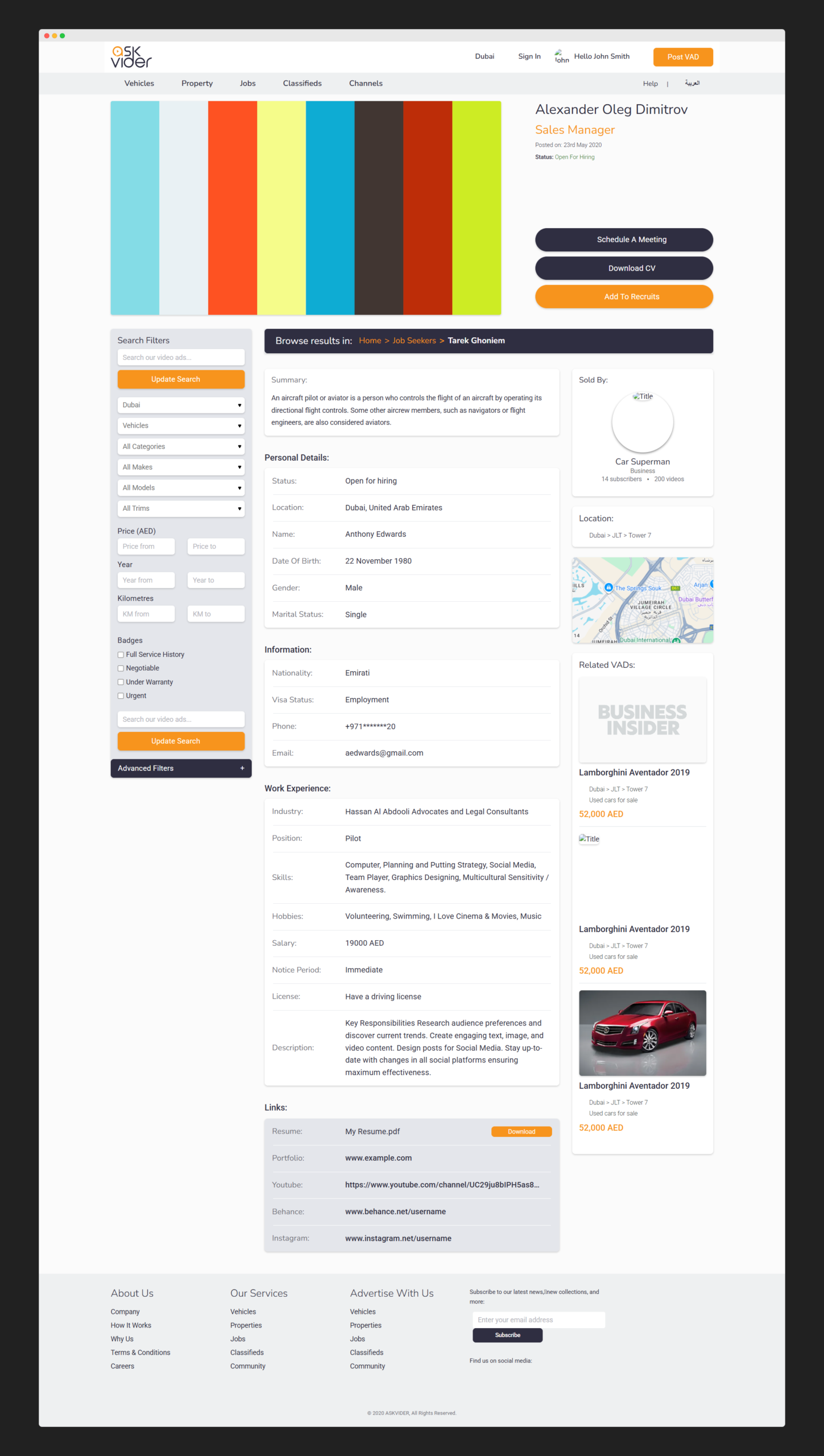 Askvider — Video-First Classified Advertising at Launch