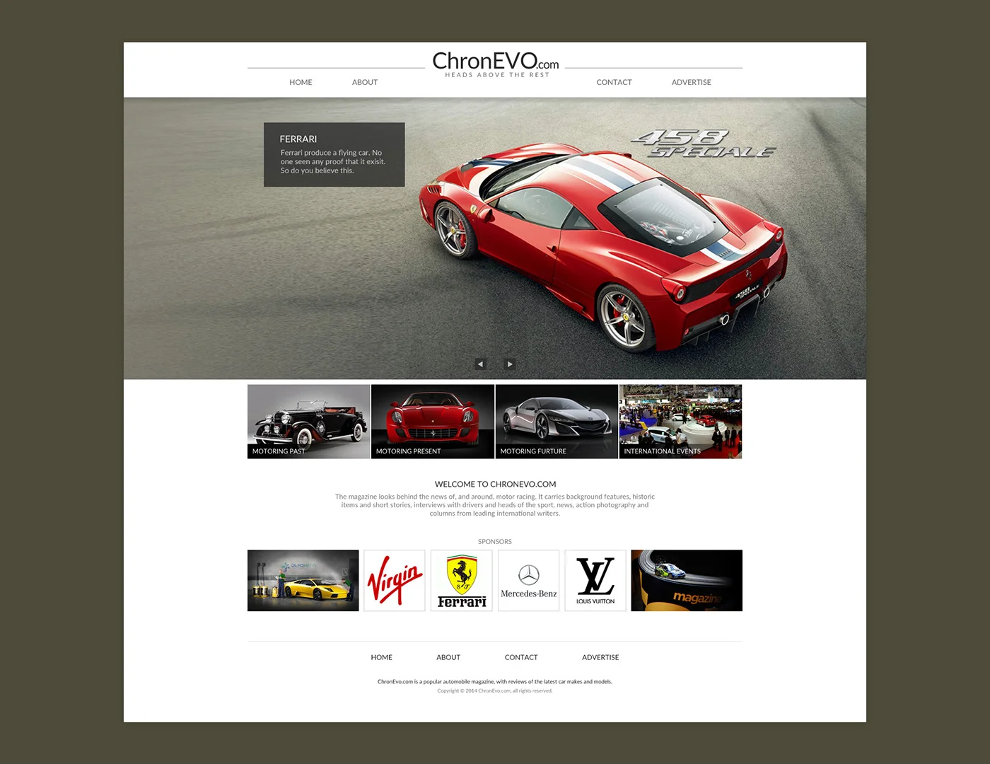 A New Look for ChronEVO: A Case Study on Rebranding a Classic Car Website