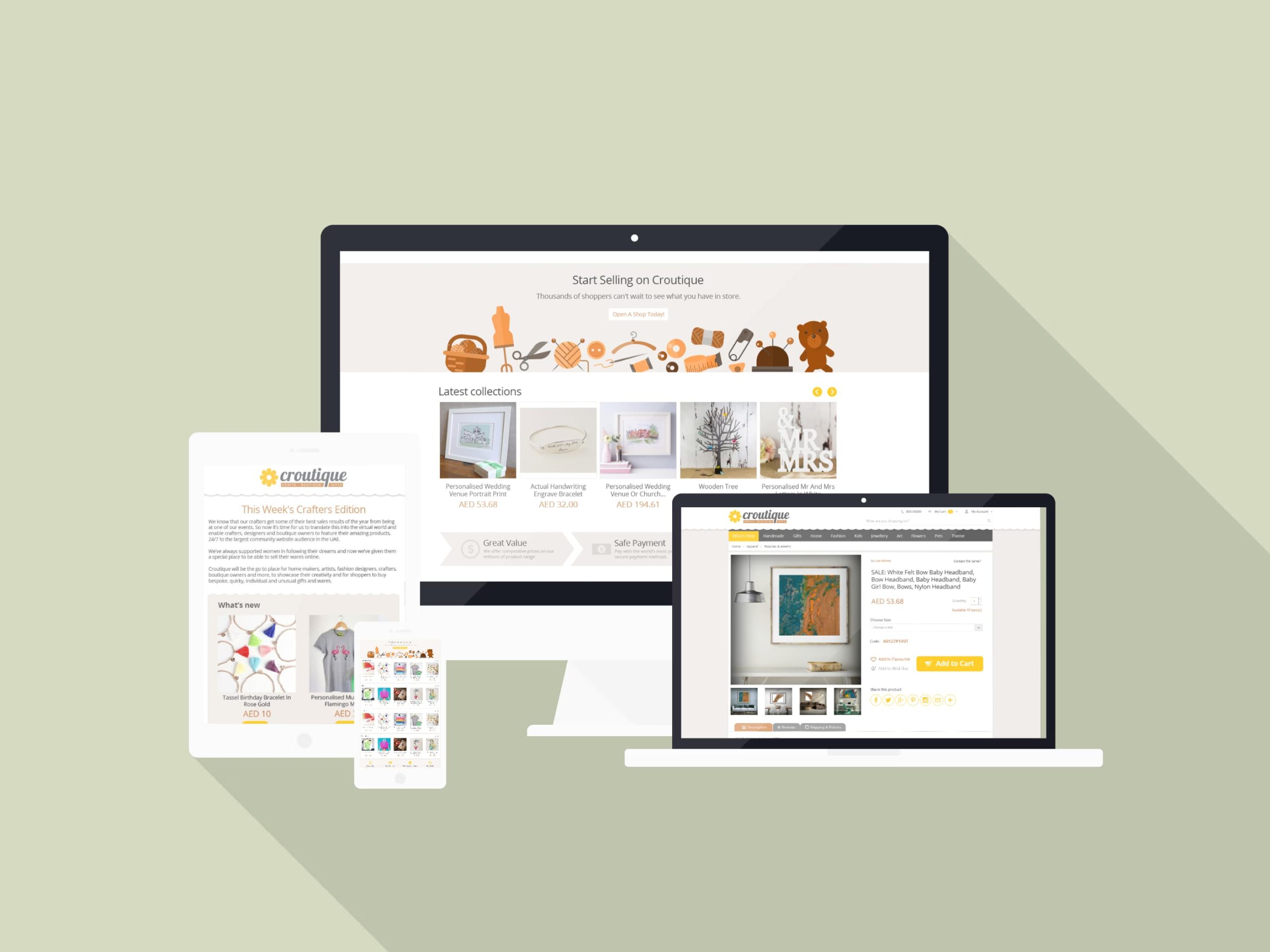 Crafting Trust and Conversion for a Dubai-Based Artisan Marketplace