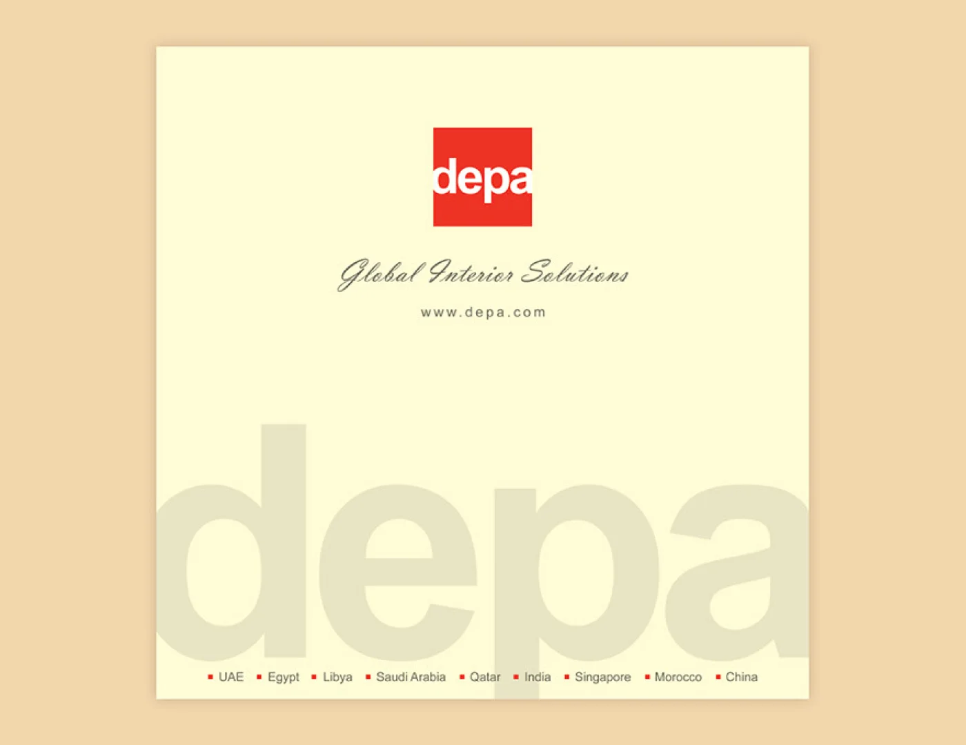 Case Study: Marketing Collateral Design for Depa Group