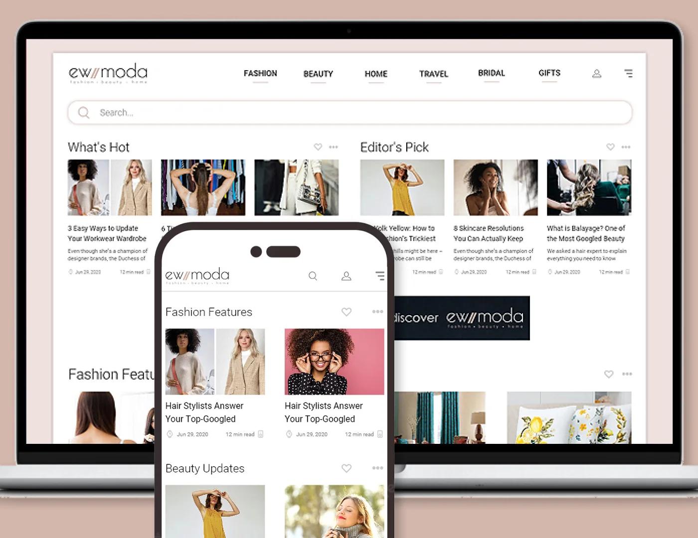 How ewmoda Transformed Its Fashion Experience Through UX Design