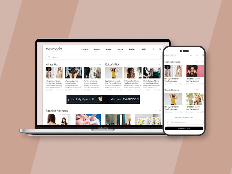 How ewmoda Transformed Its Fashion Experience Through UX Design